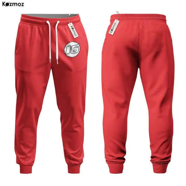 Charles Leclerc SF 90th Anniversary Racing Uniform Hoodie & Jogger Set - - Image 5