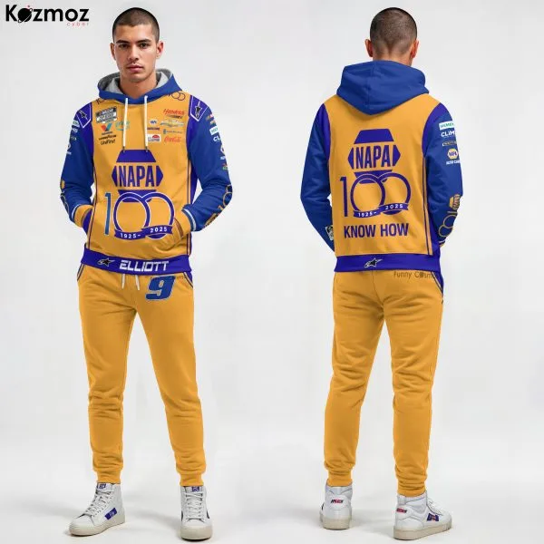 Chase Elliott Racing Firesuit Costume NAPA 100th Anniversary 2018 Collection - Hendrick Motorsports NASCAR Racing Team - 2