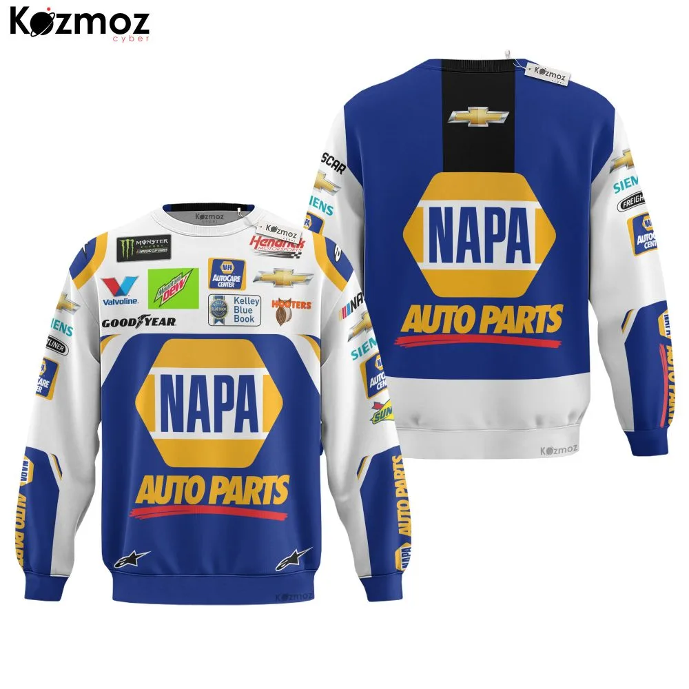 Chase Elliott Racing Suit NAPA 2018 Collection - NASCAR Racing Team - Image 4