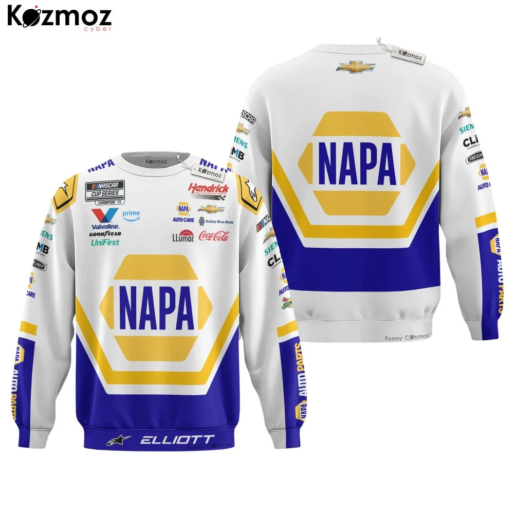 Chase Elliott Racing Suit NAPA #9 Collection 2020 - Hendrick Motorsports NASCAR Team - Image 4