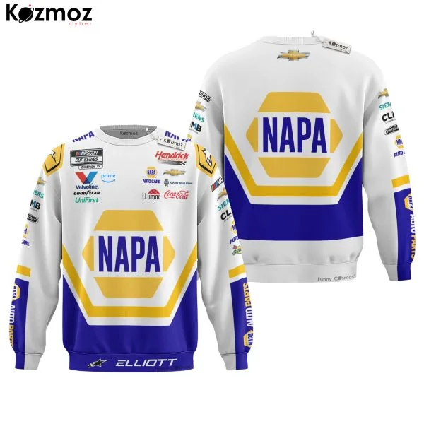 Chase Elliott Racing Suit NAPA #9 Collection 2020 - Hendrick Motorsports NASCAR Team - Image 4