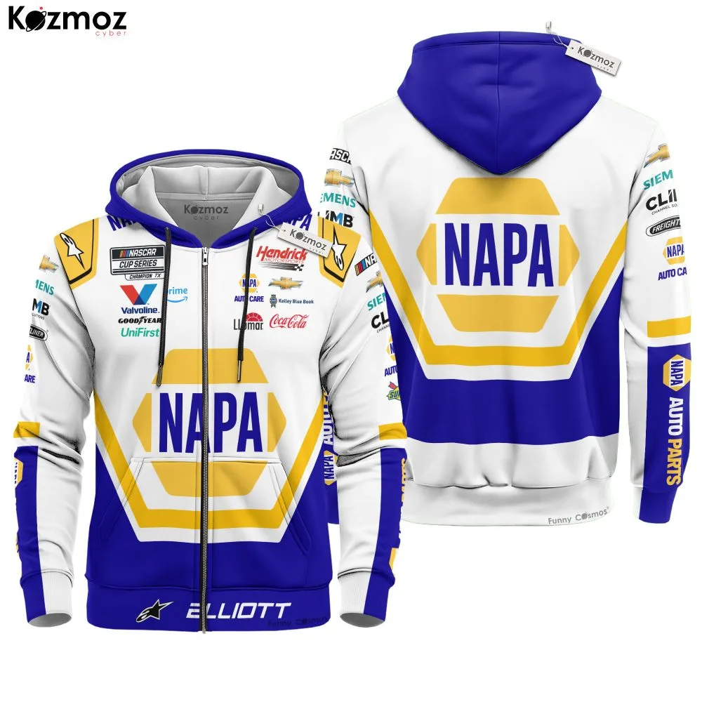 Chase Elliott Racing Suit NAPA #9 Collection 2020 - Hendrick Motorsports NASCAR Team - Image 3