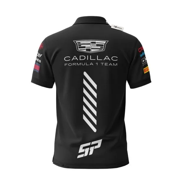 Checo Perez F1 Playera Polo Cadillac 2026 Custom Polo Shirt - Image 3