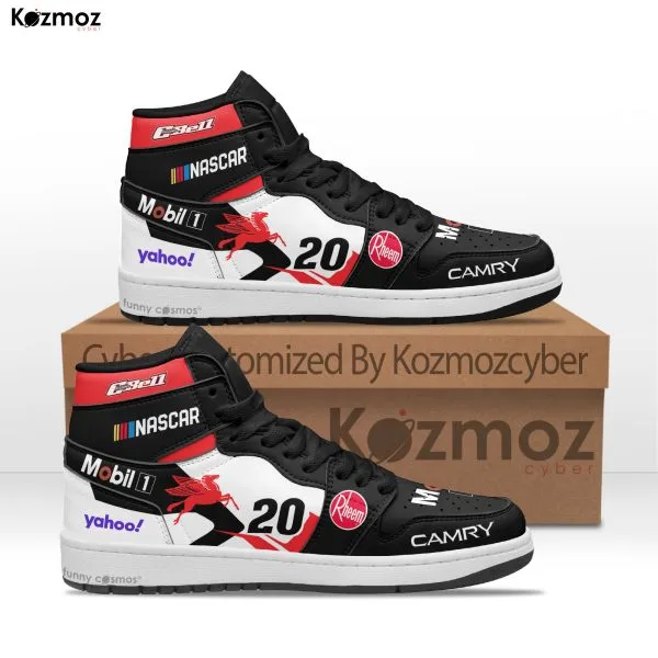 Christopher Bell Custom Shoes Mobil 1 Camry Livery 2024 Livery #20 Racing Shoes