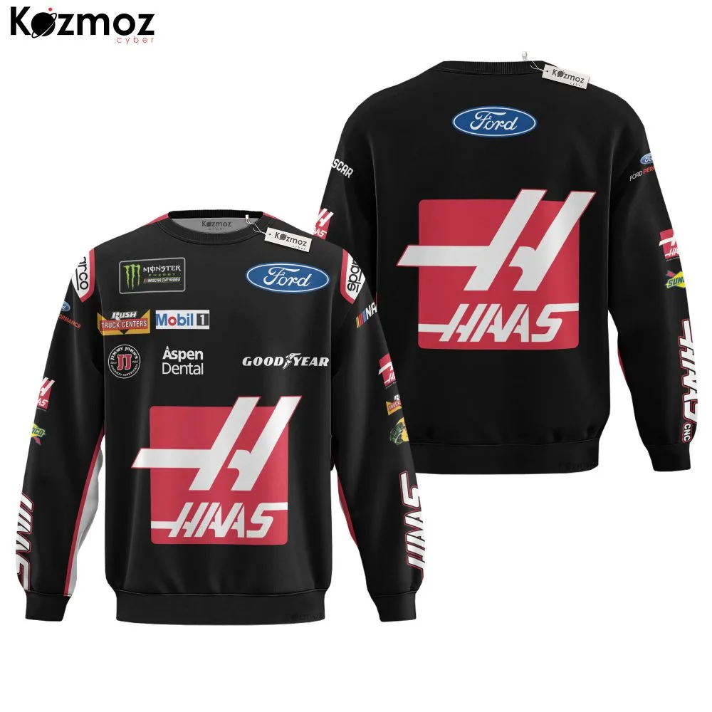 Clint Bowyer Racing Suit 2017 Collection - Haas Racing Team - Image 4