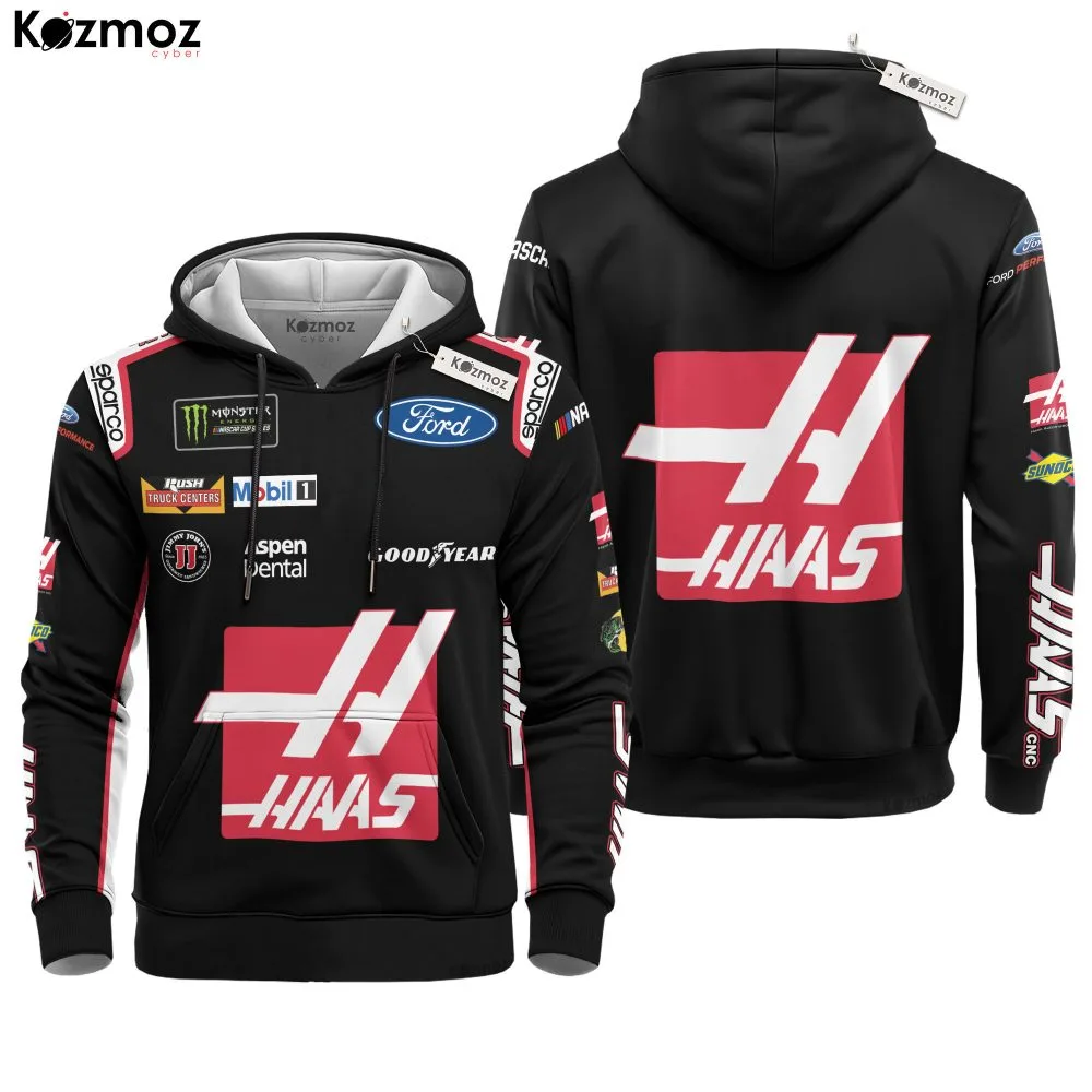 Clint Bowyer Racing Suit 2017 Collection - Haas Racing Team - Image 2