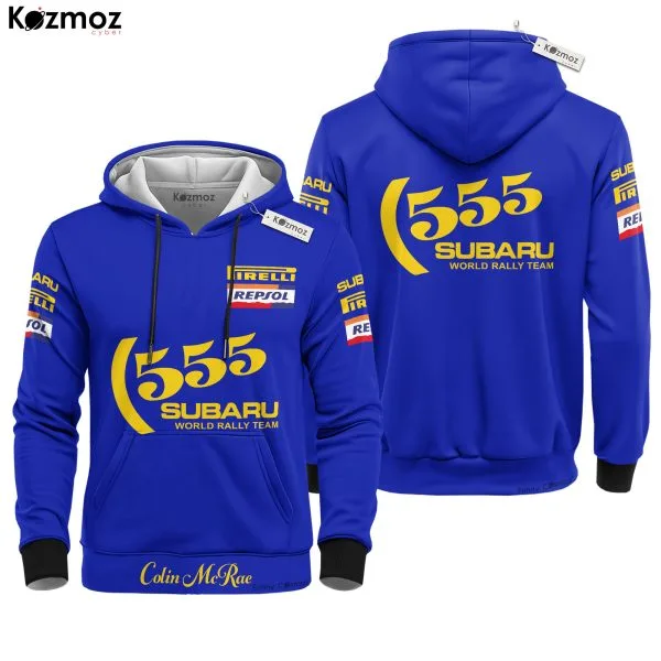 Alternative view of Colin McRae Racing Costume Subaru 555 Style Rally Suit Collection - Subaru Rally Team