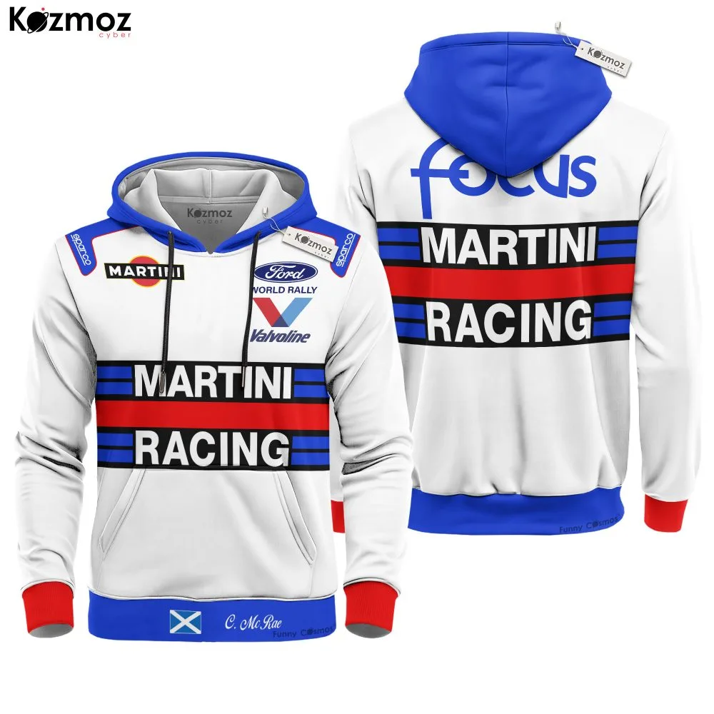 Colin McRae Racing Costume Suit 2001 - Ford Focus Martini WRC Team - Image 3