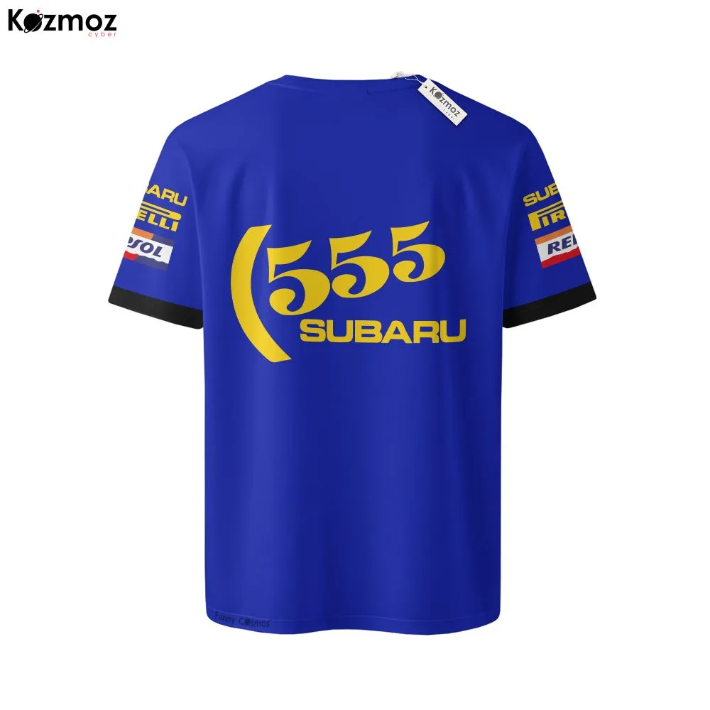 Colin McRae T Shirt Subaru 555 - Subaru Rally Team - Image 3