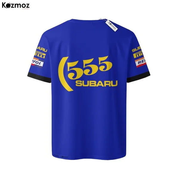 Colin McRae T Shirt Subaru 555 - Subaru Rally Team - Image 3
