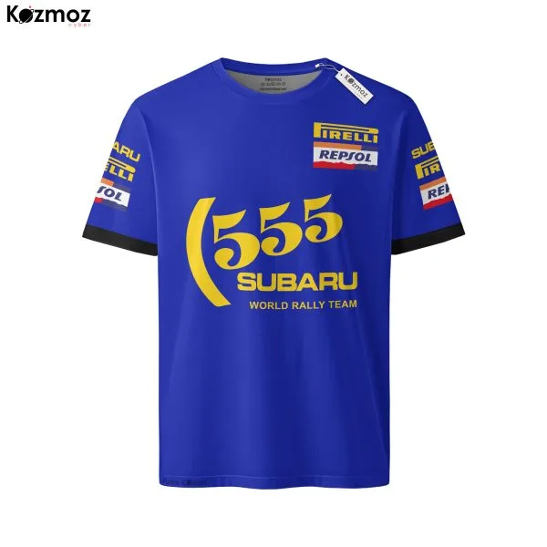 Alternative view of Colin McRae T Shirt Subaru 555 - Subaru Rally Team