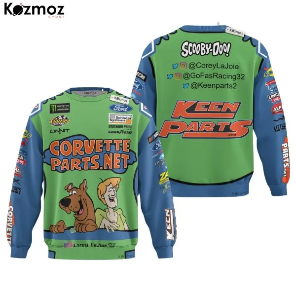 Corey LaJoie Racing Suit Corvette Parts Collection - NASCAR Racing Team - Image 4