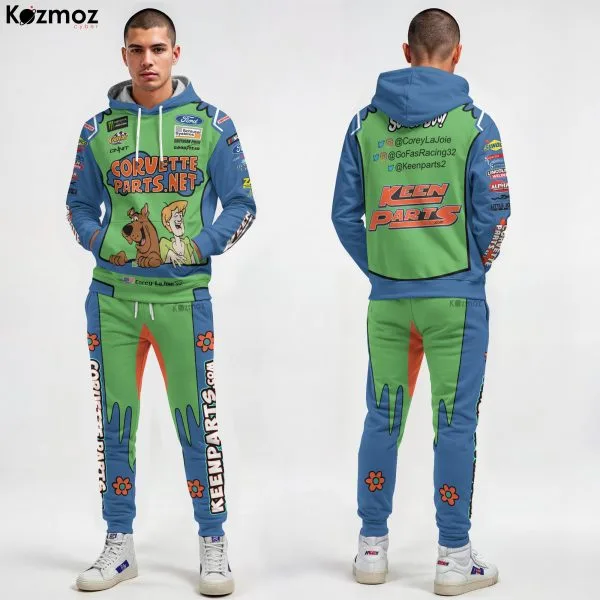 Corey LaJoie Racing Suit Corvette Parts Collection - NASCAR Racing Team - 2