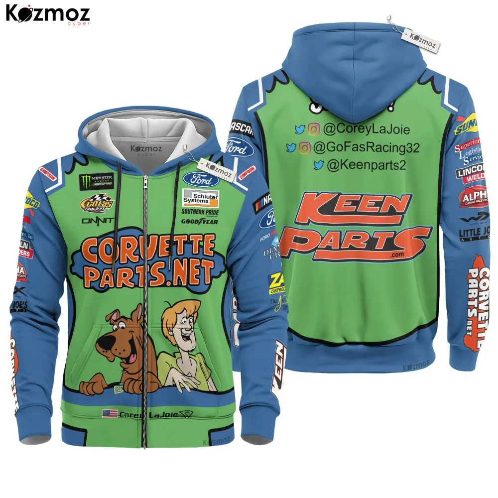 Corey LaJoie Racing Suit Corvette Parts Collection - NASCAR Racing Team - Image 3