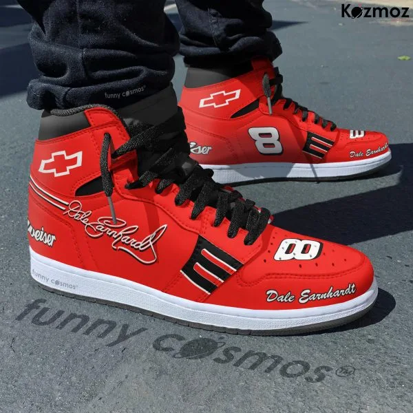 Alternative view of Dale Earnhardt Custom Shoes Budweiser #8 Livery 2004 Livery Jr. Racing Shoes