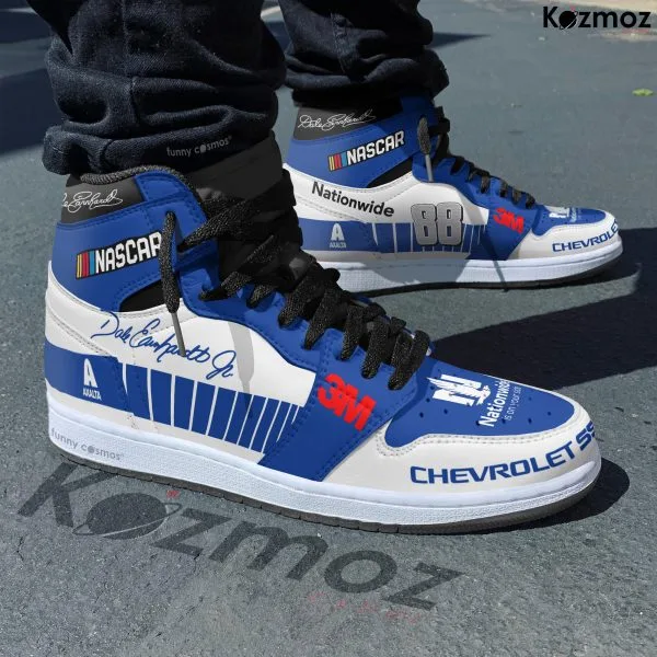 Alternative view of Dale Earnhardt Jr Custom Shoes Nationwide No. 88 Livery 2017 Livery Jr. Racing Shoes