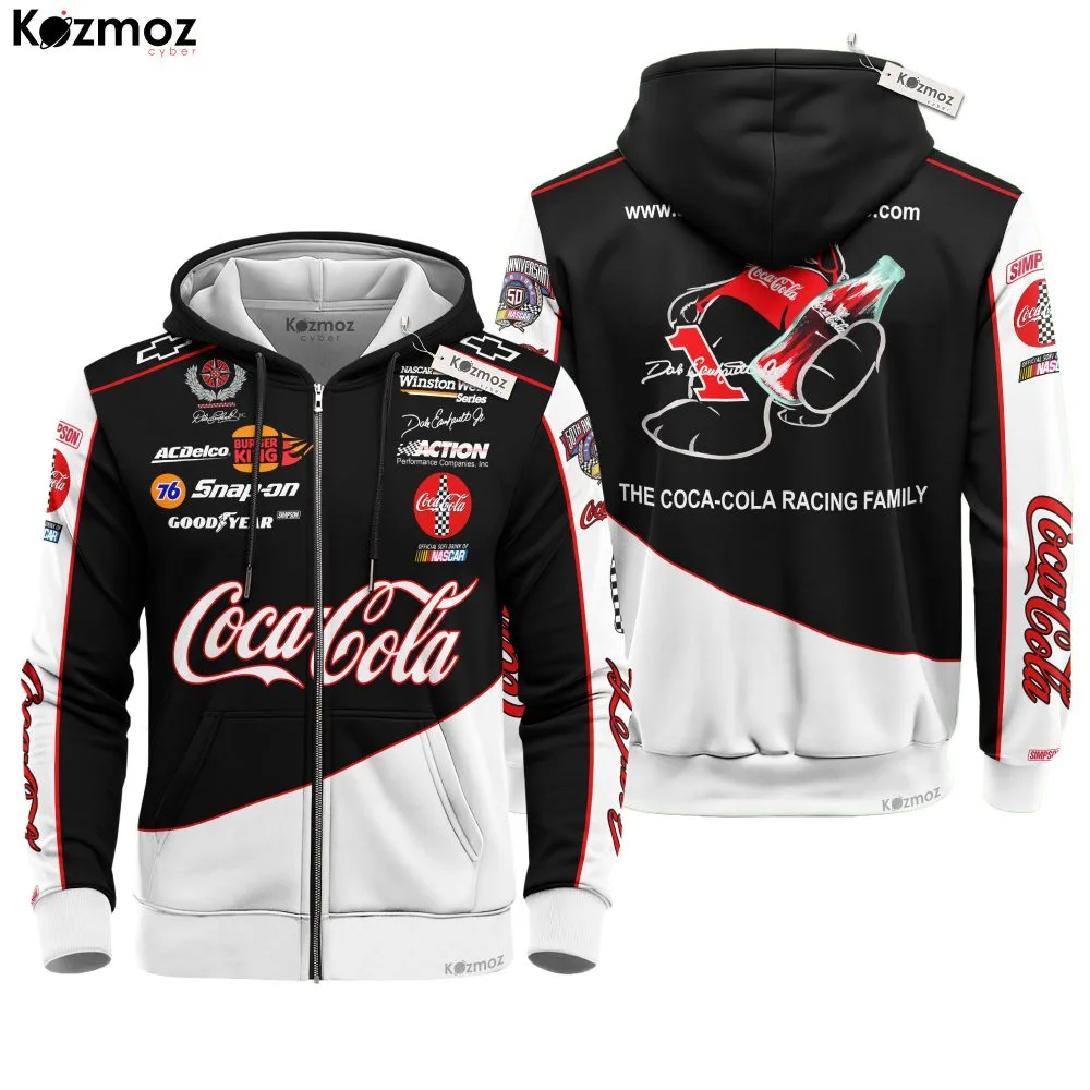 Dale Earnhardt Jr Racing Costume 1998 Signed Coca-Cola Fire Collection - NASCAR Racing Team - Image 3