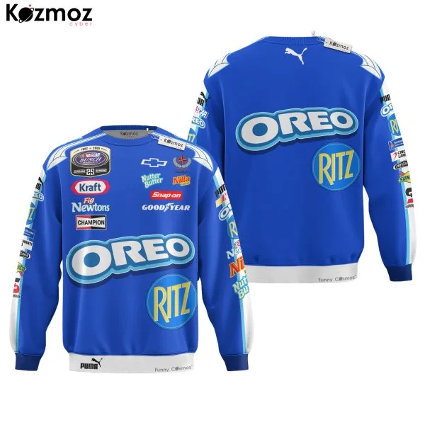 Dale Earnhardt Jr Racing Firesuit Costume Signed Oreo Ritz 2006 Collection - Hendrick Motorsports NASCAR Racing Team - Image 4