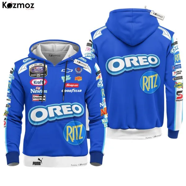Alternative view of Dale Earnhardt Jr Racing Firesuit Costume Signed Oreo Ritz 2006 Collection - Hendrick Motorsports NASCAR Racing Team