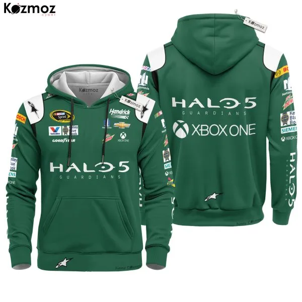 Alternative view of Dale Earnhardt Jr Racing Suit Halo 5 Guardians 2015 Collection - Hendrick Motorsports NASCAR Team
