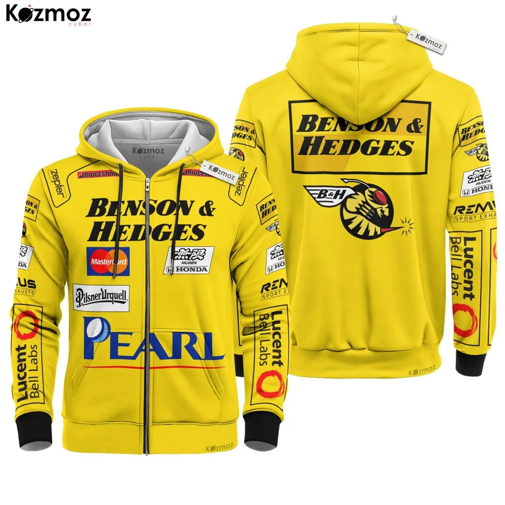 Damon Hill Racing Costume Benson & Hedges 1999 Collection - Jordan Japanese GP Team - - Image 3