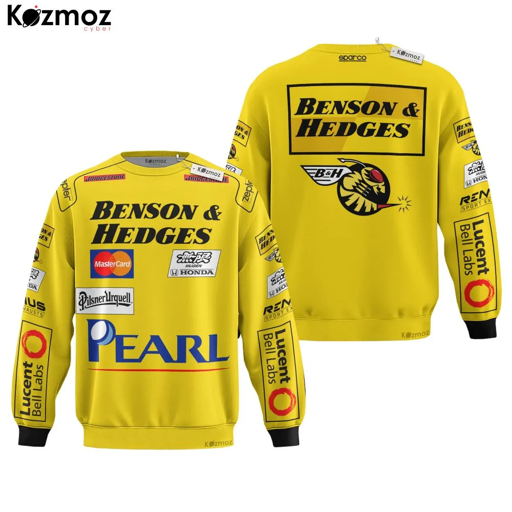 Damon Hill Racing Costume Benson & Hedges 1999 Collection - Jordan Japanese GP Team - - Image 4