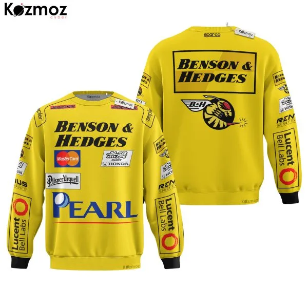 Damon Hill Racing Costume Benson & Hedges 1999 Collection - Jordan Japanese GP Team - - Image 4