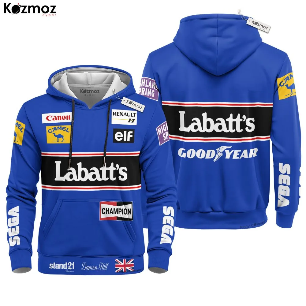 Damon Hill Racing Suit Canon 1993 Collection - Williams Renault Team - Image 2