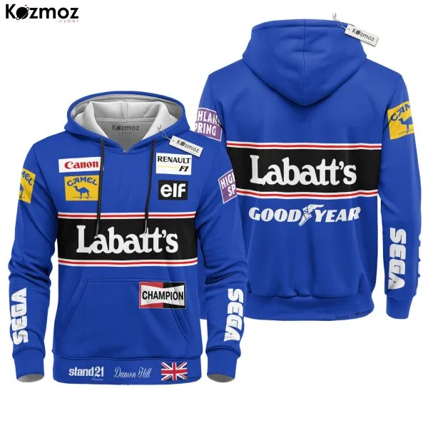 Alternative view of Damon Hill Racing Suit Canon 1993 Collection - Williams Renault Team