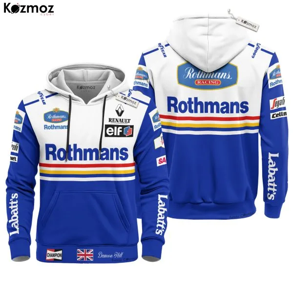 Alternative view of Damon Hill Racing Suit Rothmans 1996 Collection - Williams Renault Team