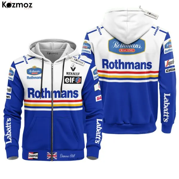 Damon Hill Racing Suit Rothmans 1996 Collection - Williams Renault Team - Image 3