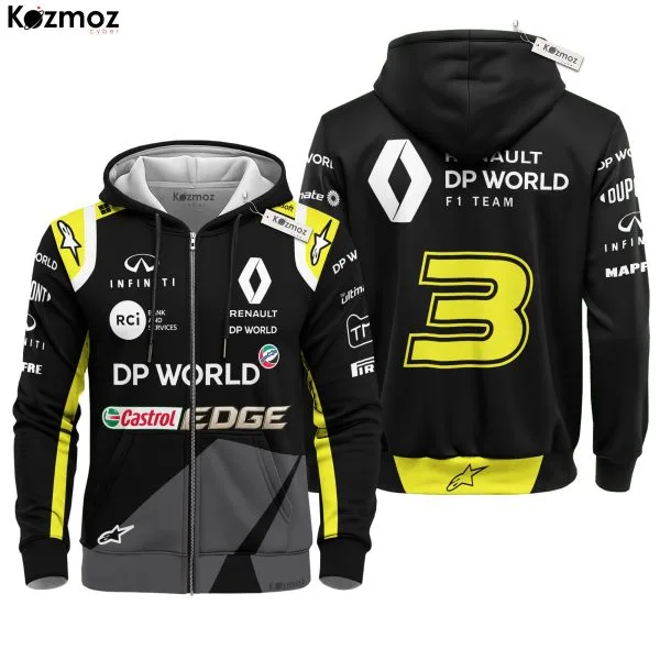 Daniel Ricciardo 2018 Renault DP World Race Suit Uniform - Racing Suit - - Image 3
