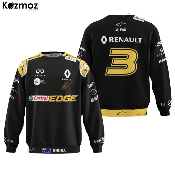 Daniel Ricciardo Racing Costume 2019 Collection - Renault  Racing Team - - Image 4