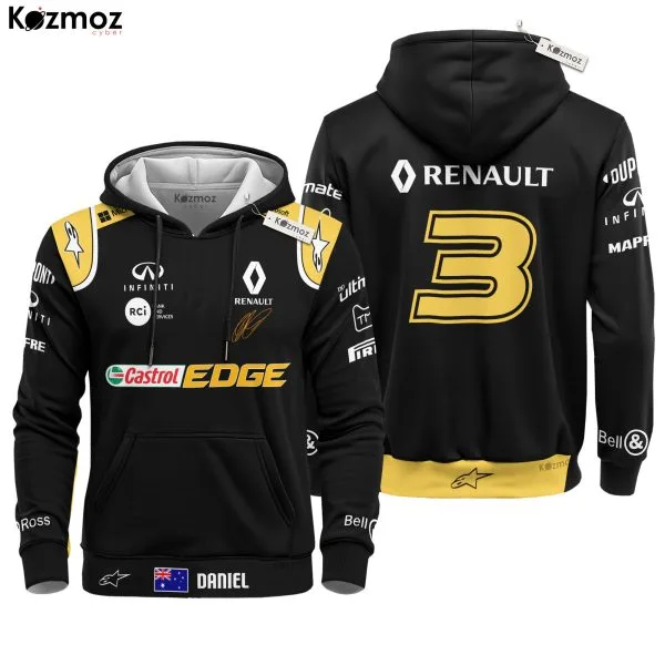 Alternative view of Daniel Ricciardo Racing Costume 2019 Collection - Renault  Racing Team -