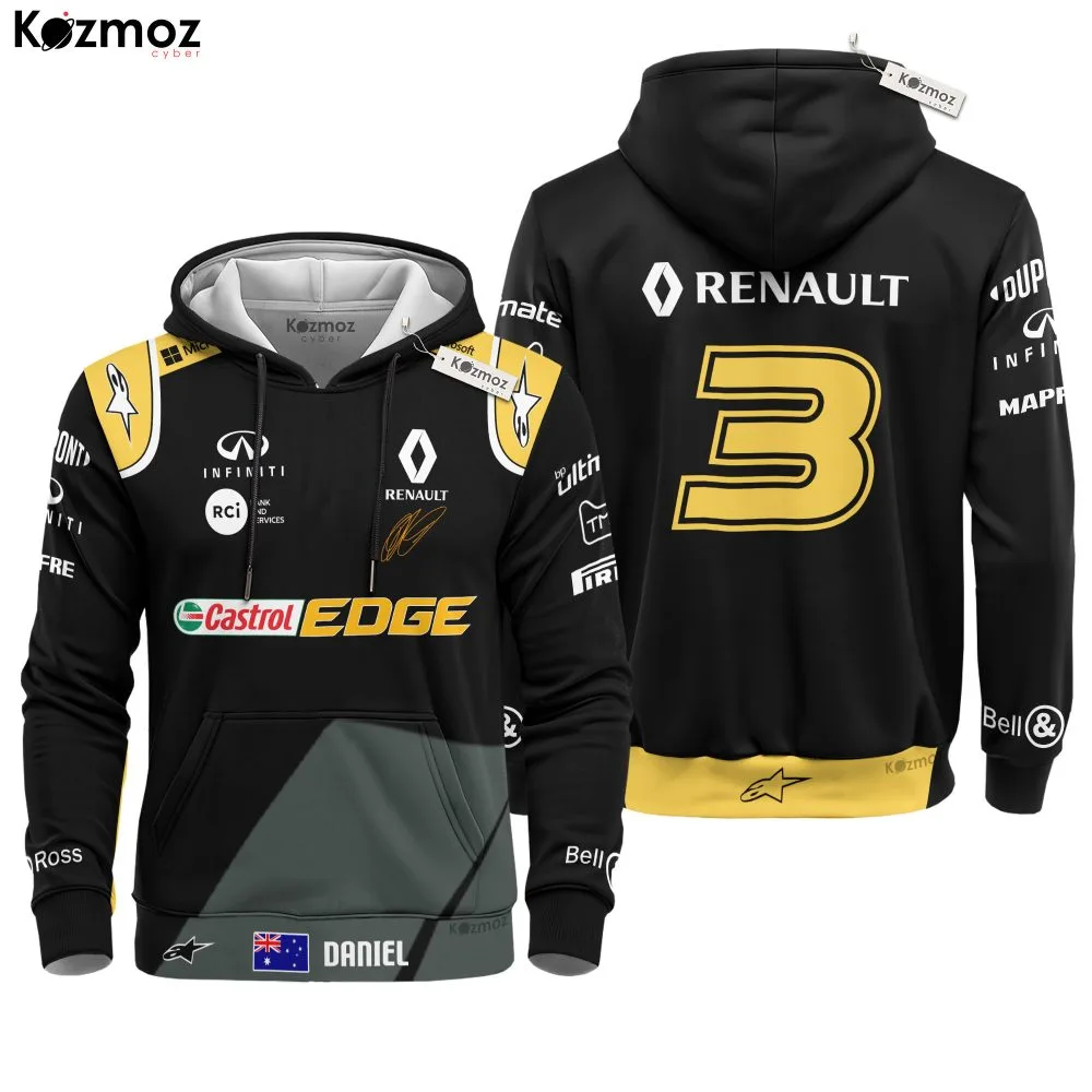 Daniel Ricciardo Rare Early 2020 Racing Costume Collection - Alpinestars Renault Racing Team - - Image 2