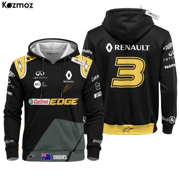 Alternative view of Daniel Ricciardo Rare Early 2020 Racing Costume Collection - Alpinestars Renault Racing Team -