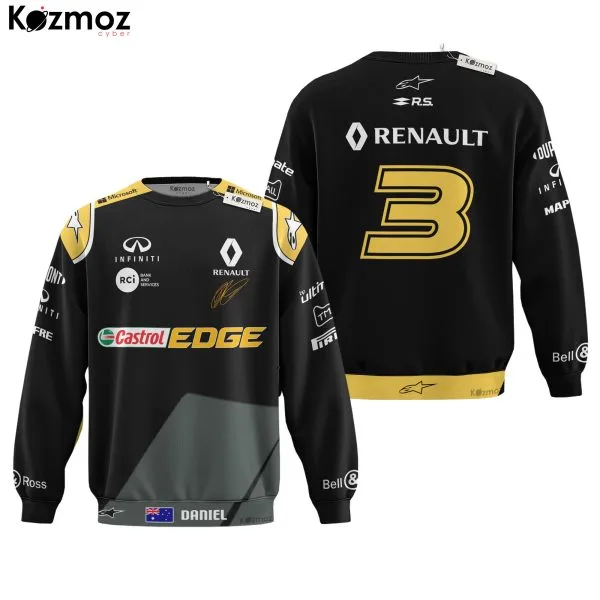 Daniel Ricciardo Rare Early 2020 Racing Costume Collection - Alpinestars Renault Racing Team - - Image 4