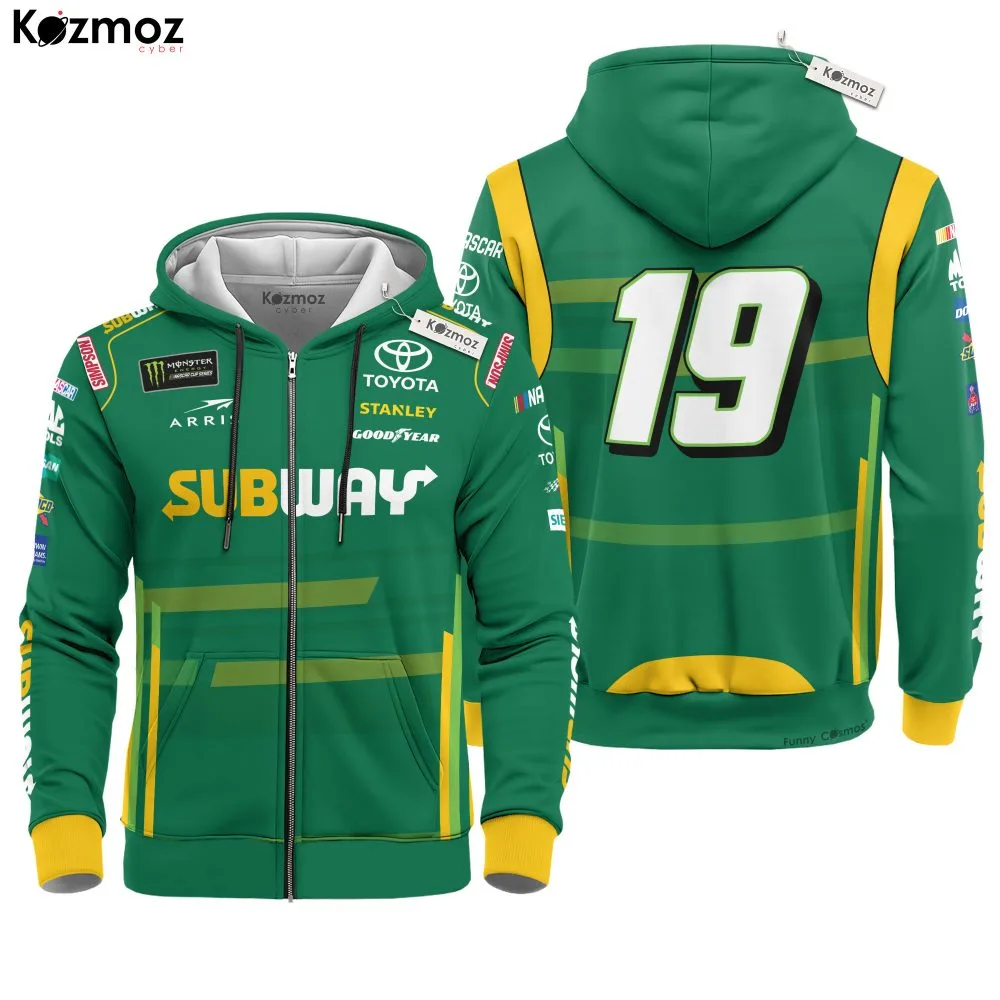 Daniel Suarez Racing Costume Subway #19 2017 Collection - ARC NASCAR Team - Image 3