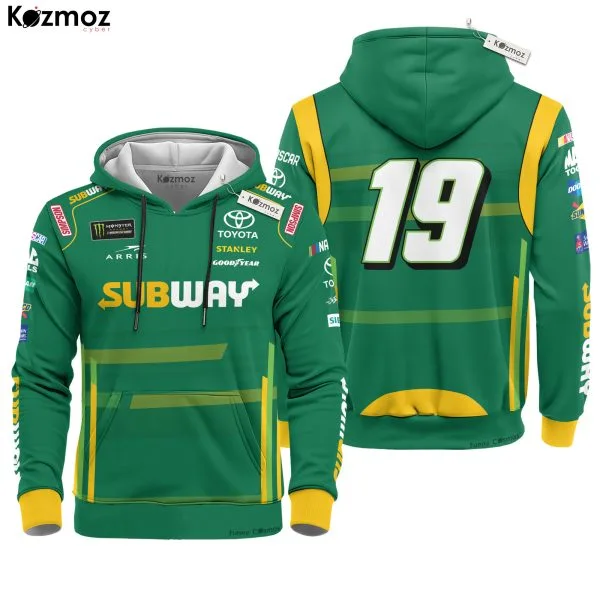 Alternative view of Daniel Suarez Racing Costume Subway #19 2017 Collection - ARC NASCAR Team