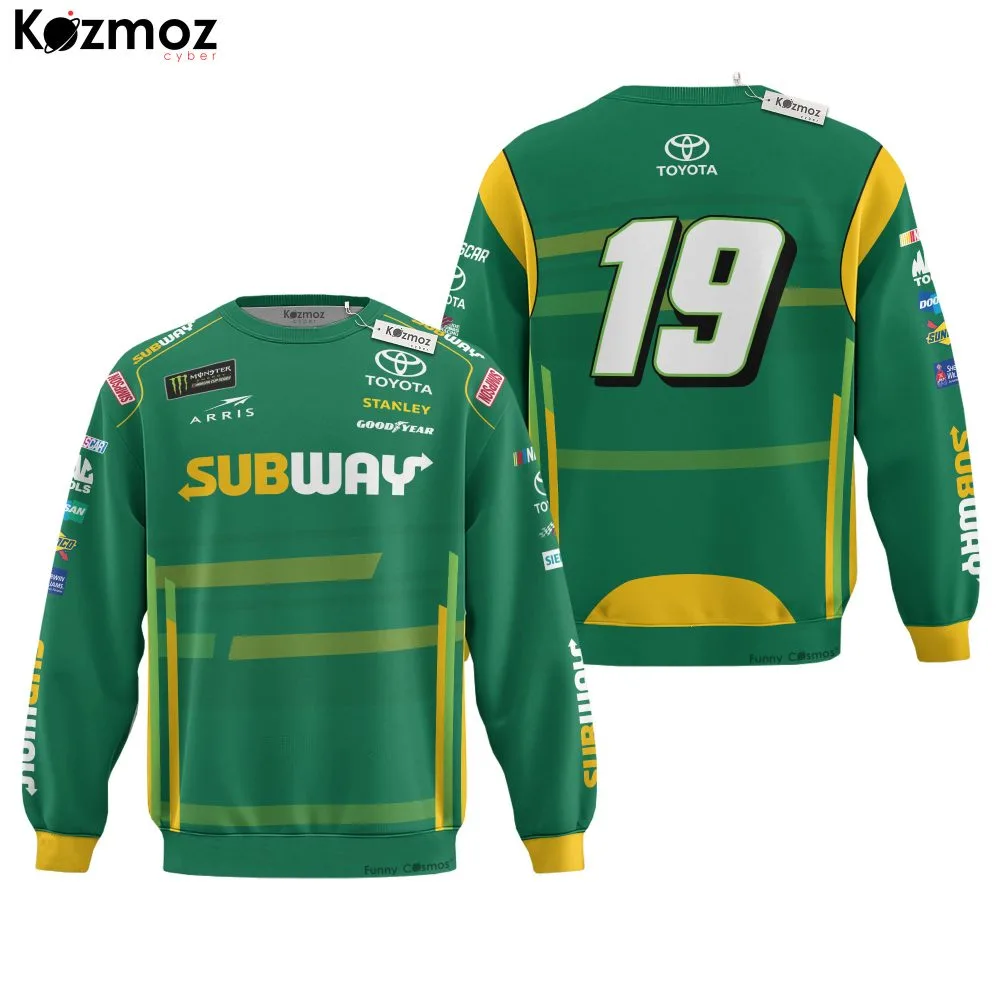 Daniel Suarez Racing Costume Subway #19 2017 Collection - ARC NASCAR Team - Image 4