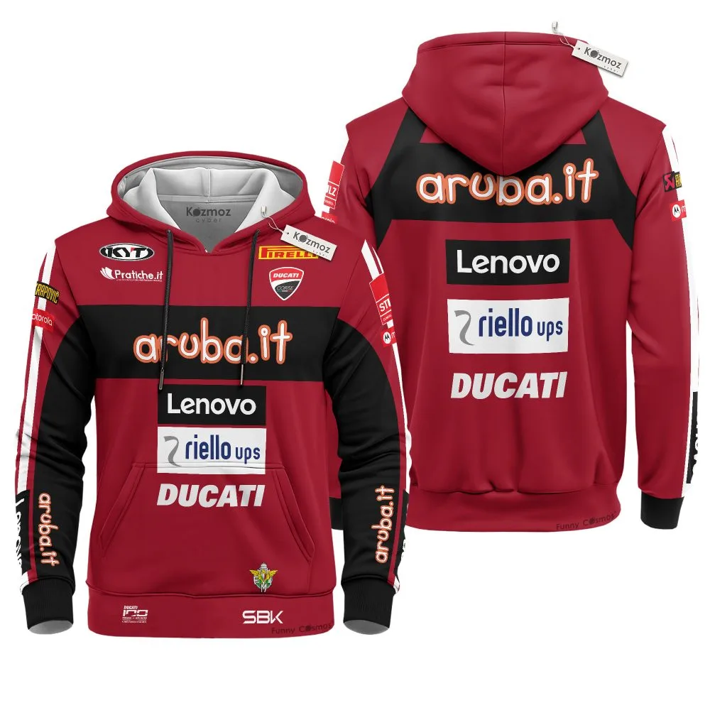 Ducati WorldSBK MotoGP Livery 2026 Costume Racing Suit - Image 4