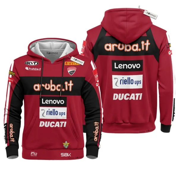 Ducati WorldSBK MotoGP Livery 2026 Costume Racing Suit - Image 4