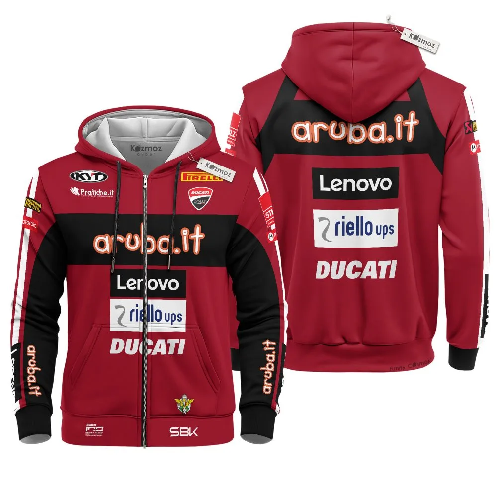 Ducati WorldSBK MotoGP Livery 2026 Costume Racing Suit - Image 3