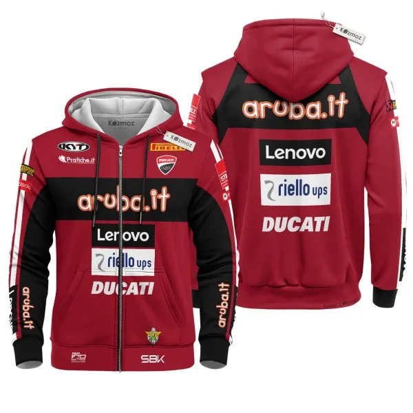 Ducati WorldSBK MotoGP Livery 2026 Costume Racing Suit - Image 3