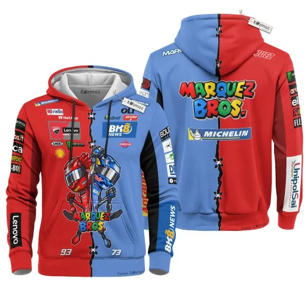 Ducati x Gresini - Marquez Bros MotoGP Collab Edition Costume Racing Suit - Image 3
