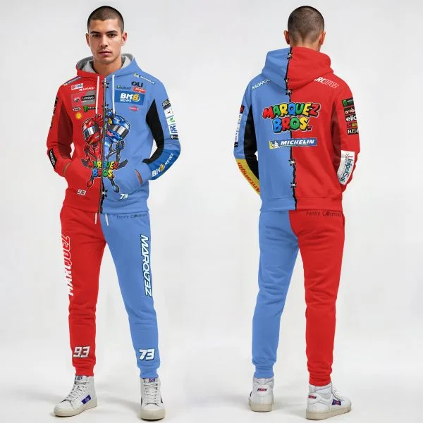 Alternative view of Ducati x Gresini - Marquez Bros MotoGP Collab Edition Costume Racing Suit