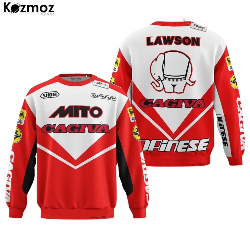 Eddie Lawson Racing Costume Suit 1992 - Cagiva GP500 Racing - Image 5