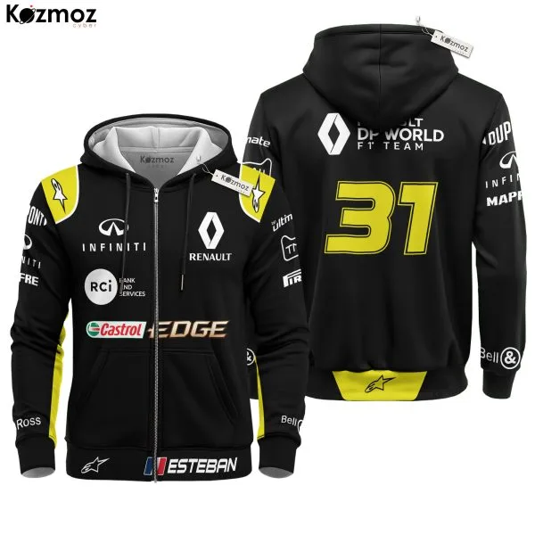Esteban Ocon Racing Costume 2020 Renault  Racing Team - - Image 3