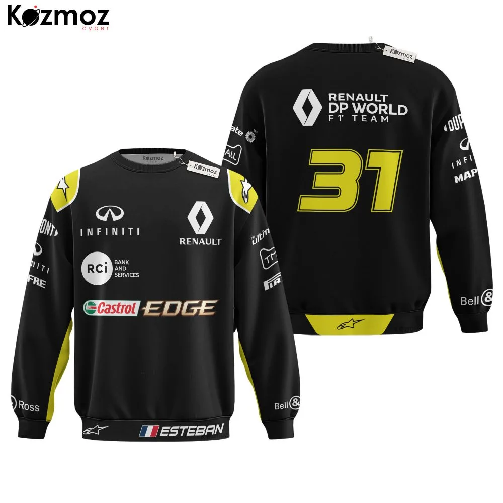 Esteban Ocon Racing Costume 2020 Renault  Racing Team - - Image 4