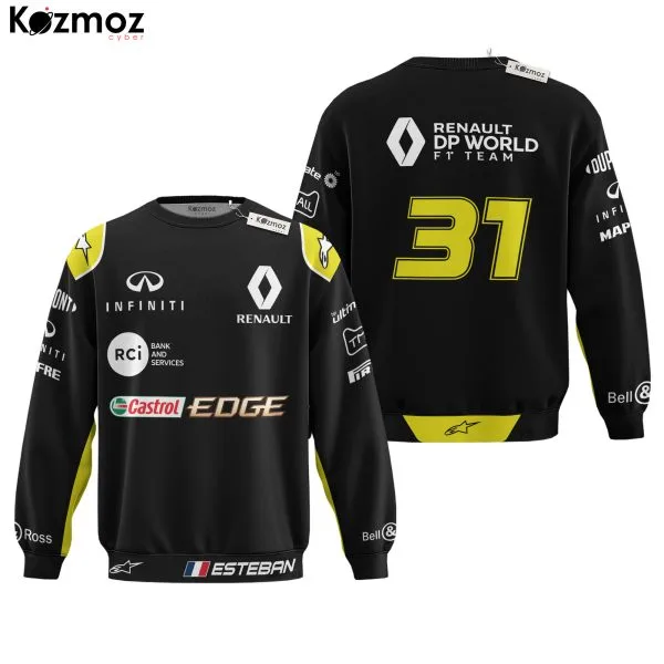 Esteban Ocon Racing Costume 2020 Renault  Racing Team - - Image 4